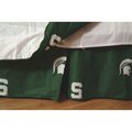 College Covers College Covers MSUDRFL Michigan State Printed Dust Ruffle Full MSUDRFL